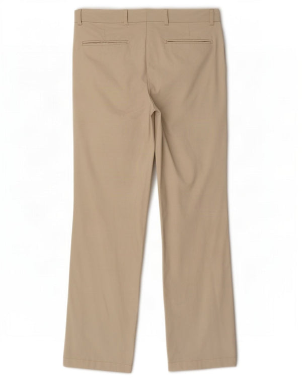 Calça Chino Reta Masculina Zara EU 42 Grande W32 L30 Bege