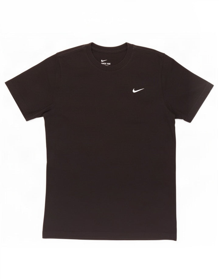 Camiseta masculina Nike Top pequeno algodão preto