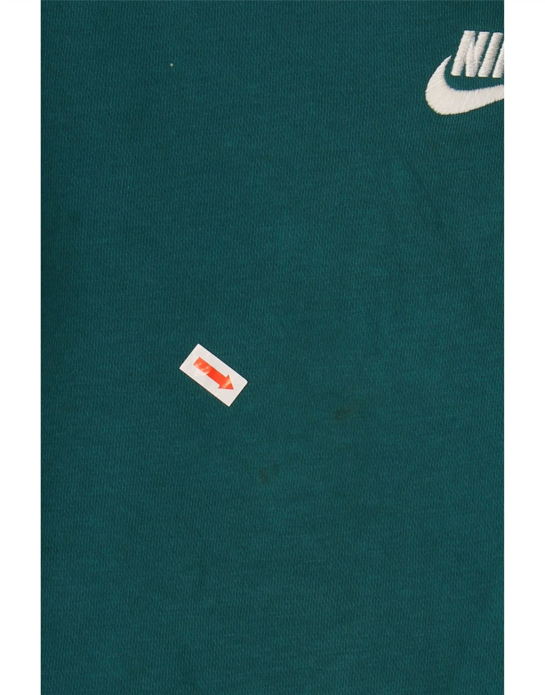 Calça de treino feminina Nike Joggers UK 12 médio algodão verde