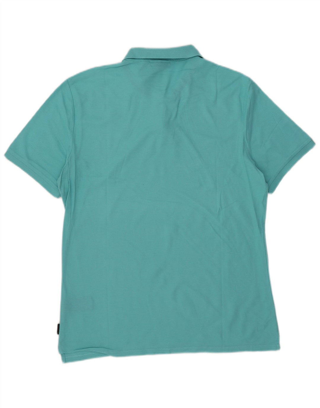 Camisa polo masculina Calvin Klein algodão azul médio