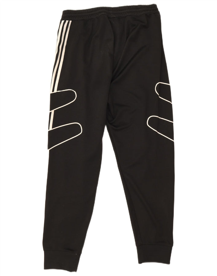 Adidas Mens Graphic Treino Calça Joggers Médio Preto Poliéster