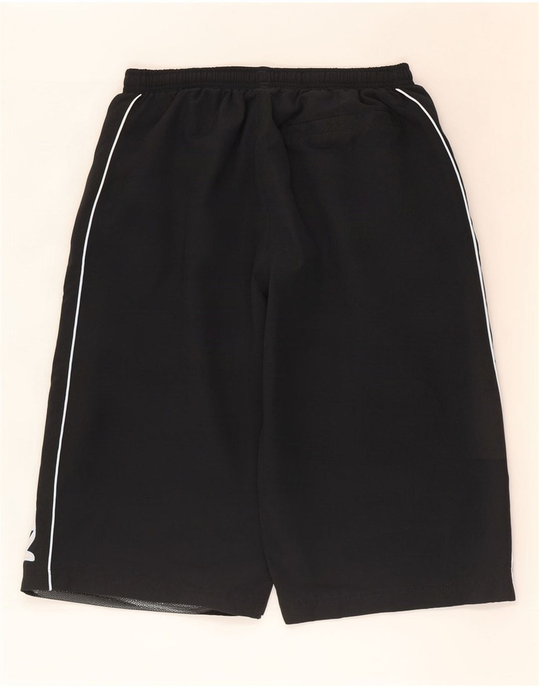 Bermuda masculina Reebok Graphic Bermuda esportiva média preta poliéster