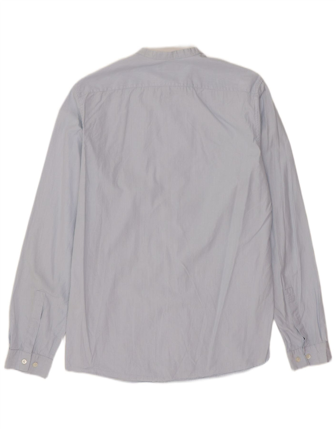 Camisa masculina COS tamanho 38 algodão listrado azul pequeno