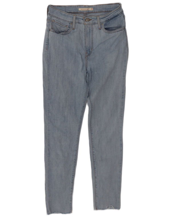 Calça jeans feminina Levi's 721 High Rise Skinny W28 L28 azul algodão