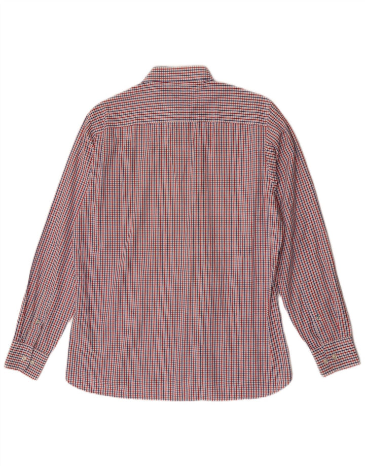 Camisa masculina Tommy Hilfiger Custom Fit média de algodão multicolorido