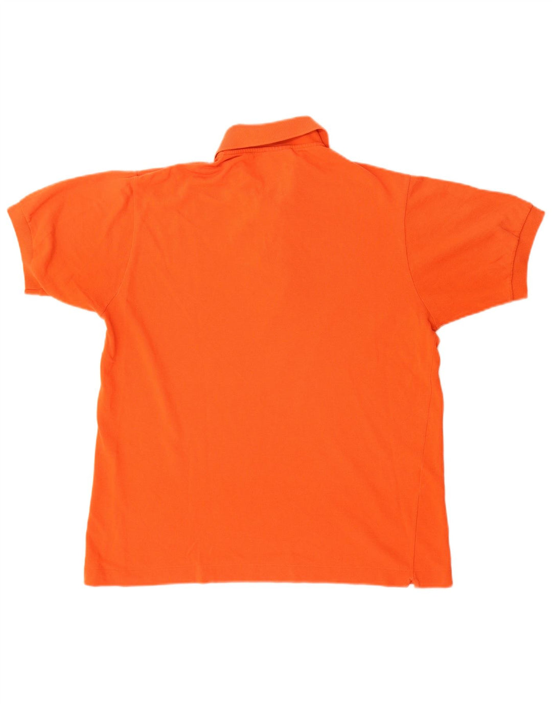 Camisa polo masculina Lacoste tamanho 4 médio algodão laranja