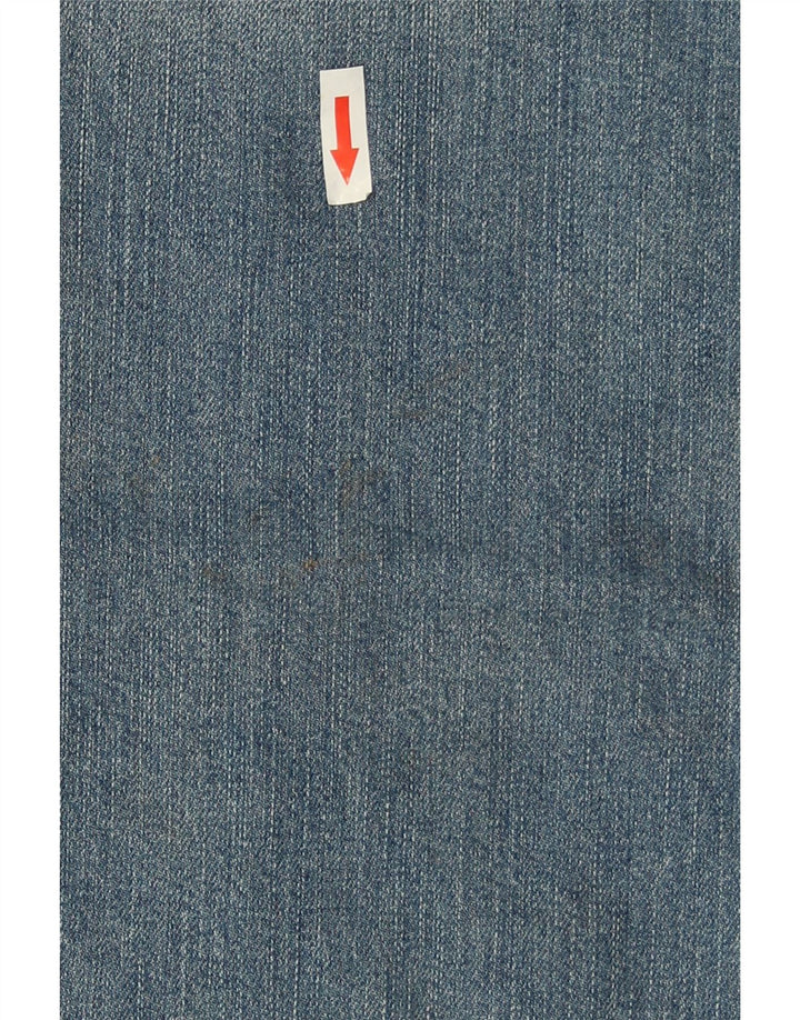 Calça jeans reta masculina Armani W30 L31 algodão azul
