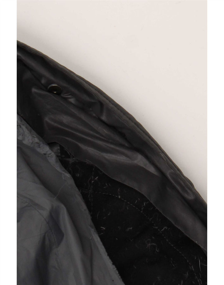 Casaco acolchoado feminino Calvin Klein UK 8 pequeno cinza