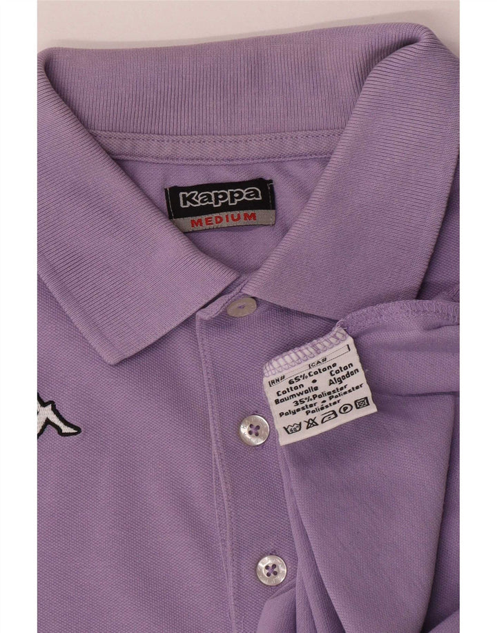 Camisa polo masculina Kappa médio algodão roxo