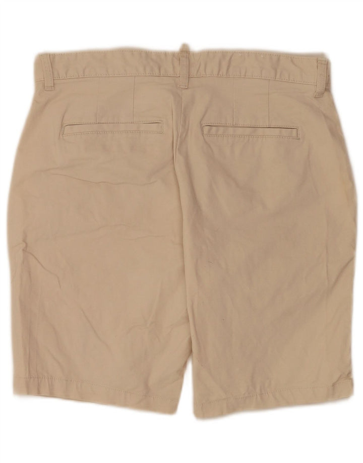 Zara Mens Chino Shorts EU 40 Médio W31 Algodão Bege