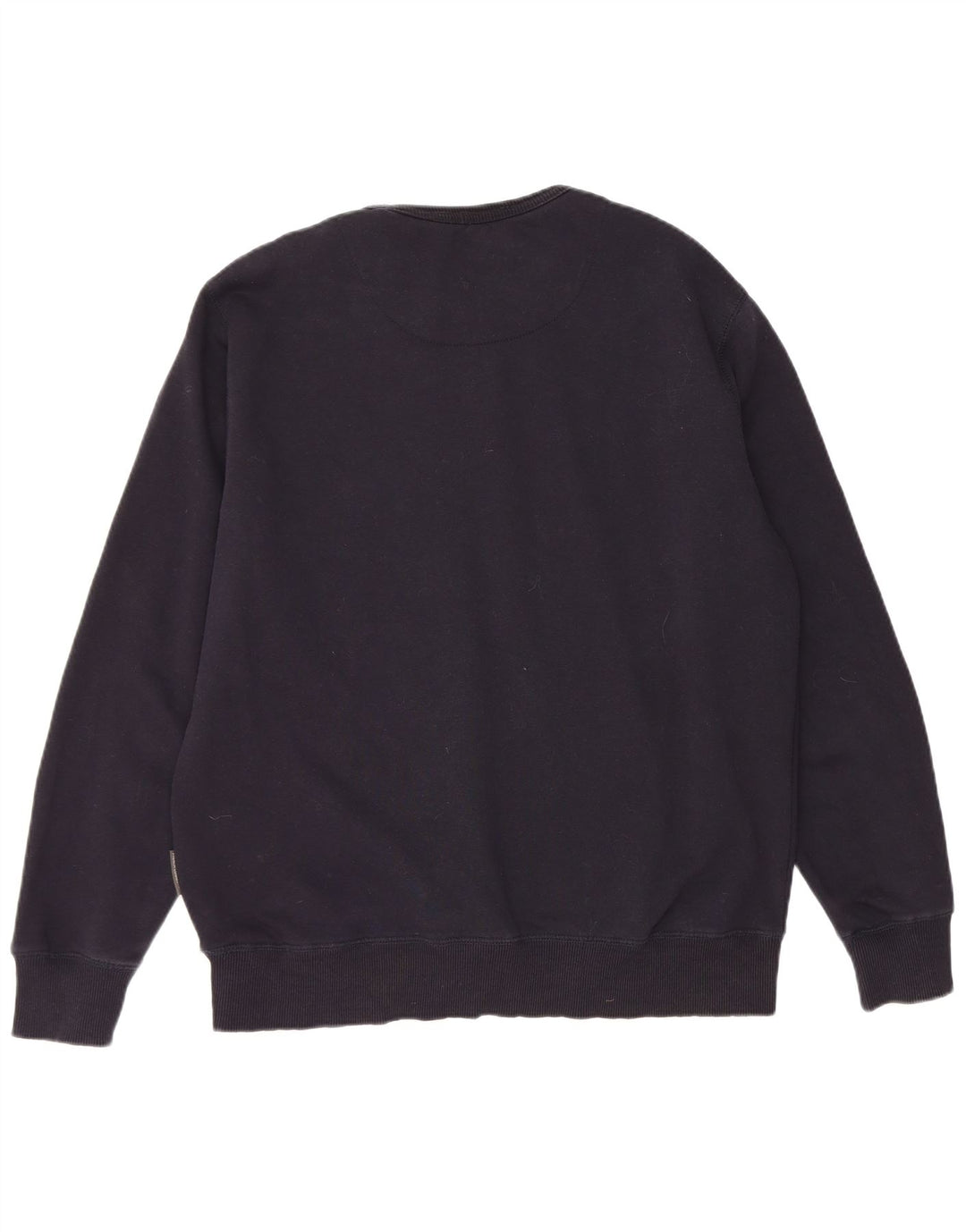 FRENCH CONNECTION Moletom masculino Jumper XL azul marinho algodão clássico