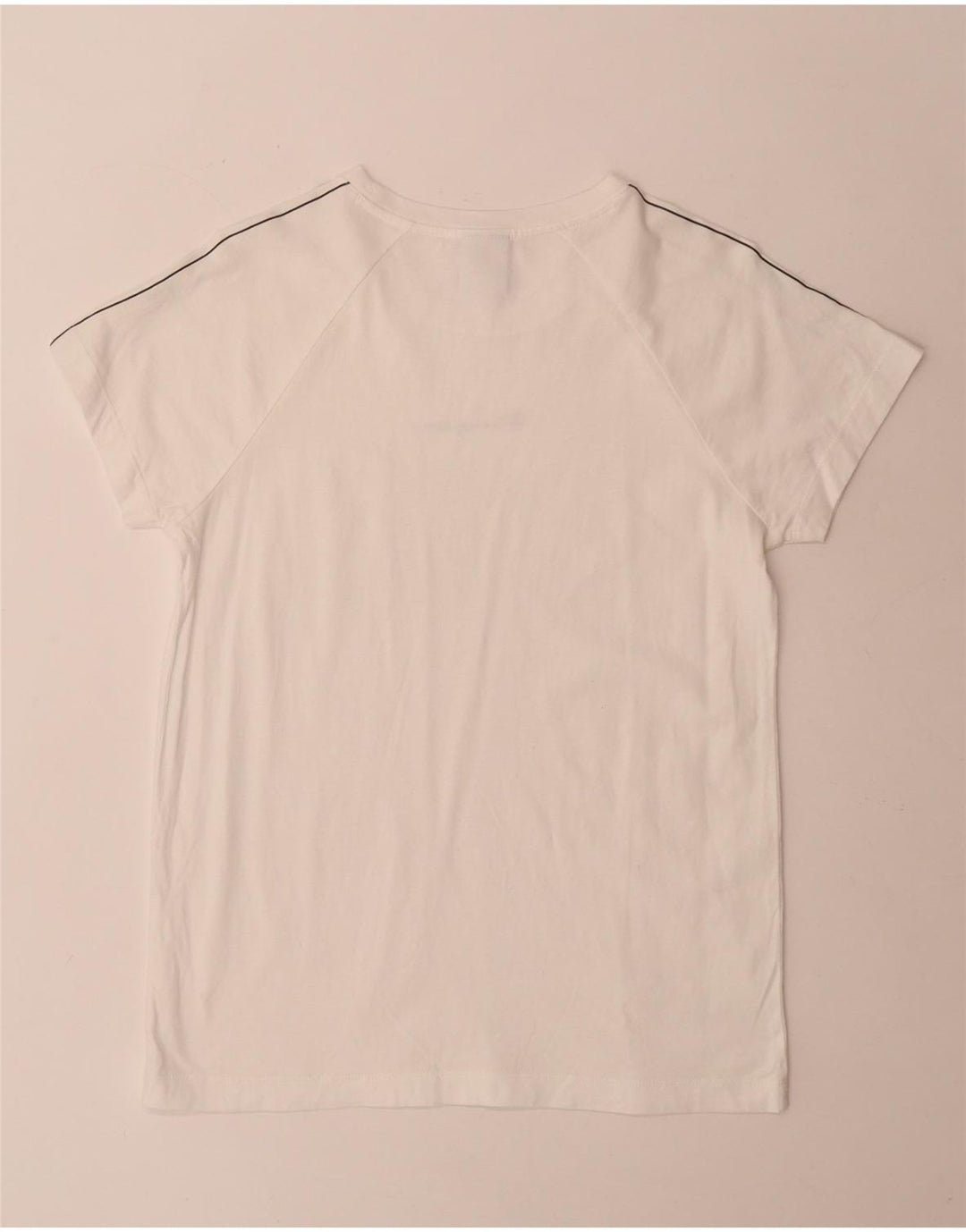 Camiseta gráfica masculina Champion Top Médio Branco