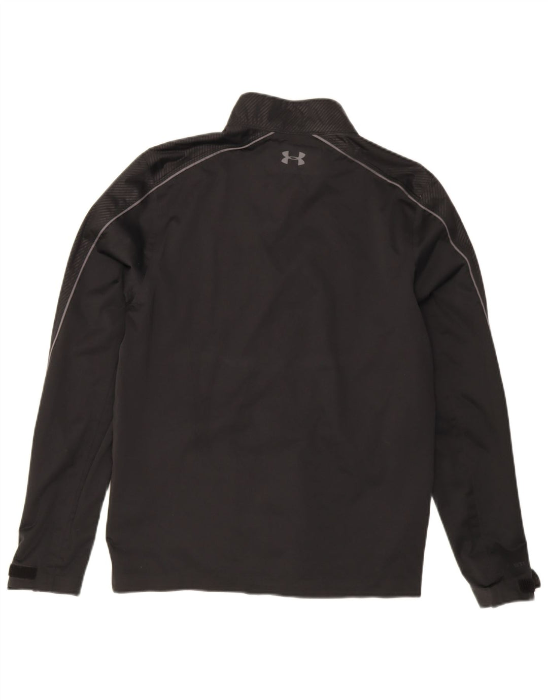 Under Armour Mens Treino Top Jacket Pequeno Poliéster Preto Riscas