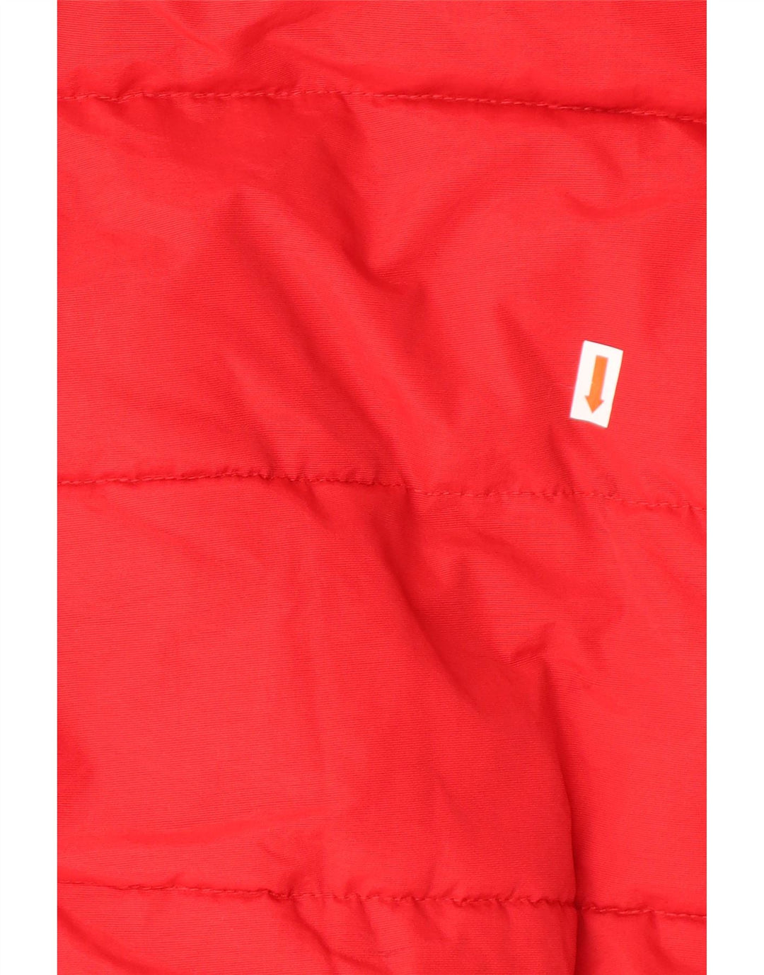 Jaqueta acolchoada com capuz feminina SUPERDRY UK 8 pequena nylon vermelho