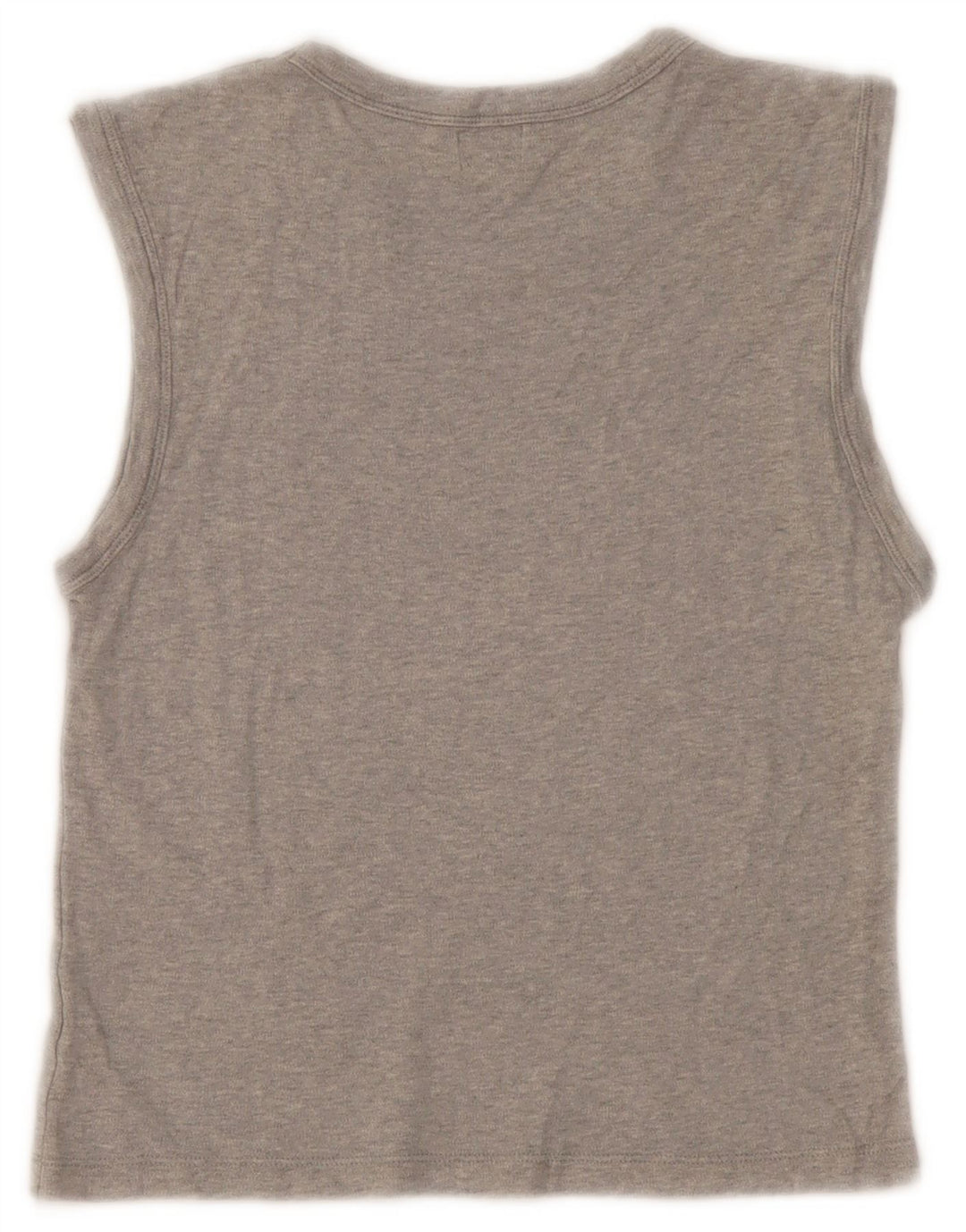 Calvin Klein Colete Feminino Top UK 12 Médio Cinza