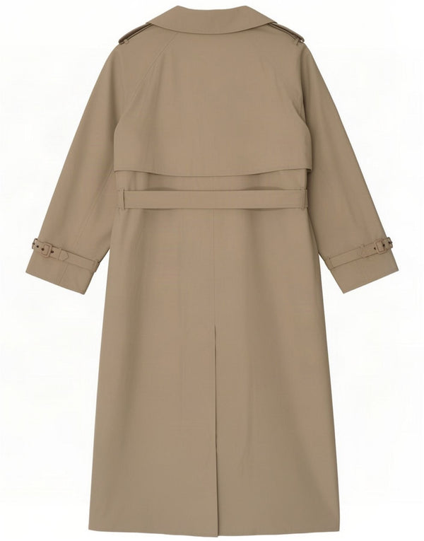 Four Seasons Womens Trench Coat UK 18/20 XL Beige Poliéster