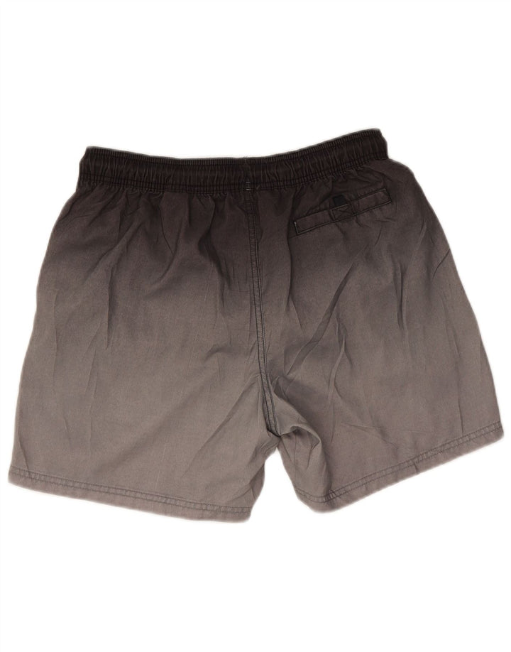 Shorts de natação masculino Marks & Spencer médio cinza colorblock poliéster