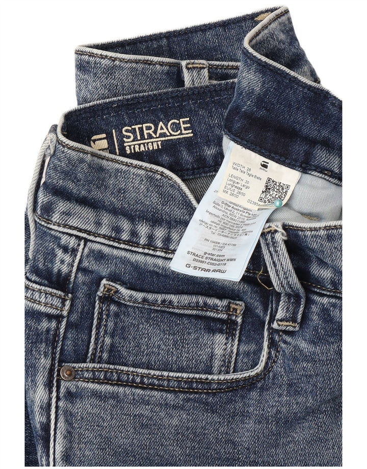 Jeans retos masculinos G-Star W28 L30 algodão azul