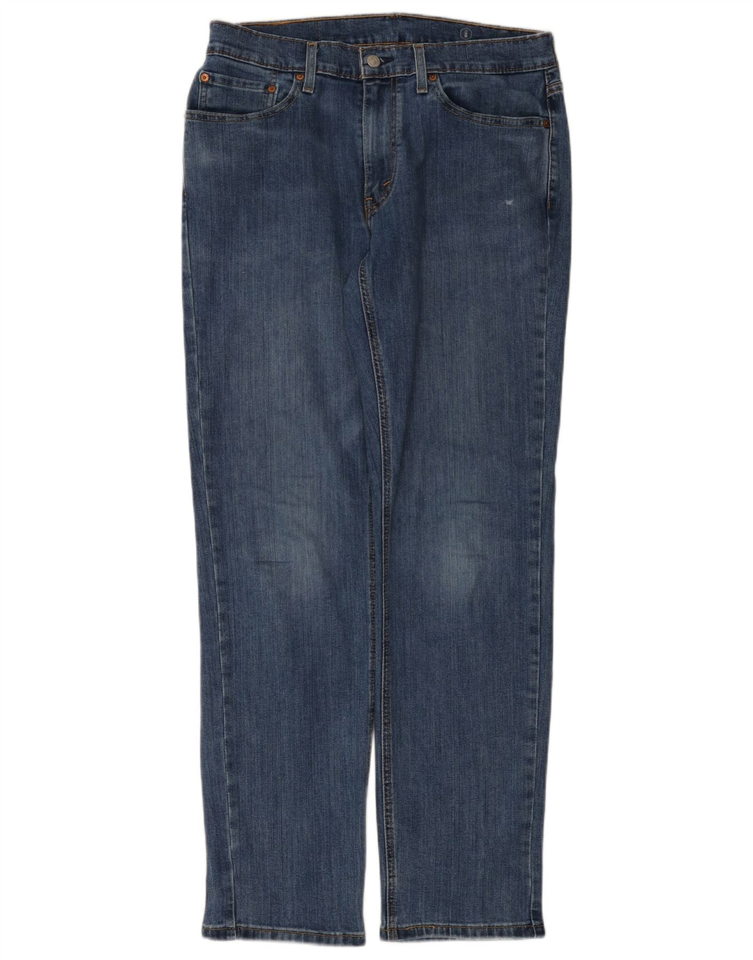 Levi's Masculino 541 Athletic Straight Jeans W32 L34 Azul Algodão