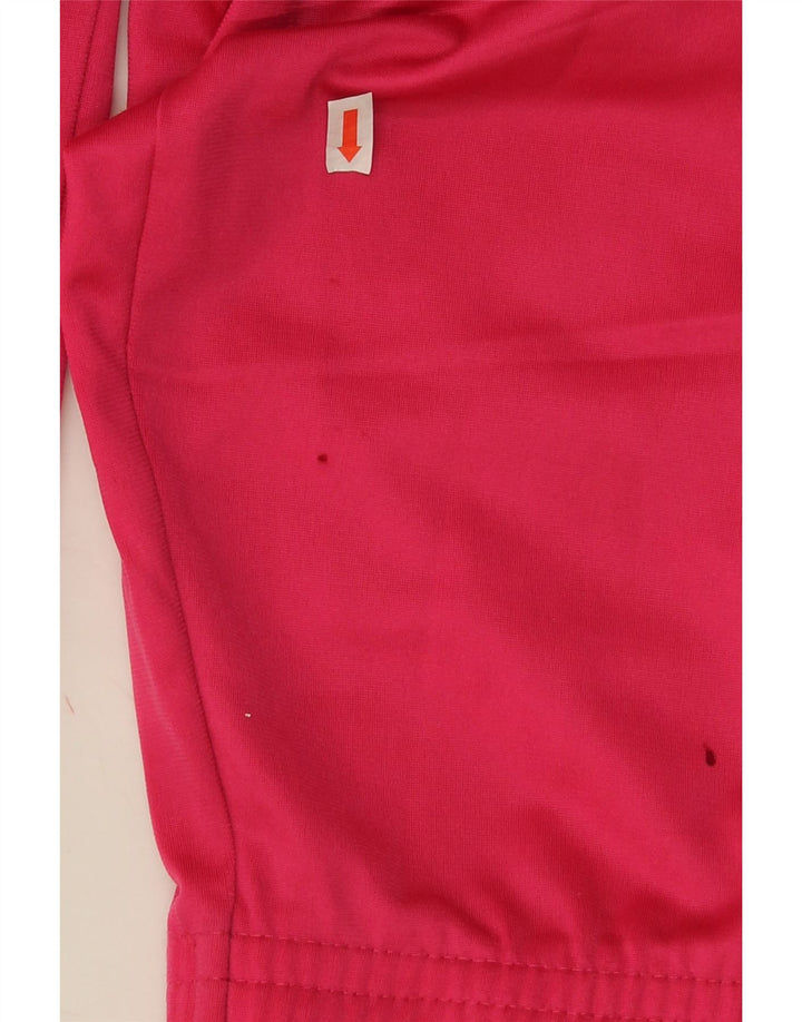 Lotto Mens Graphic Tracksuit Top Jacket Médio Rosa Colorblock Poliéster