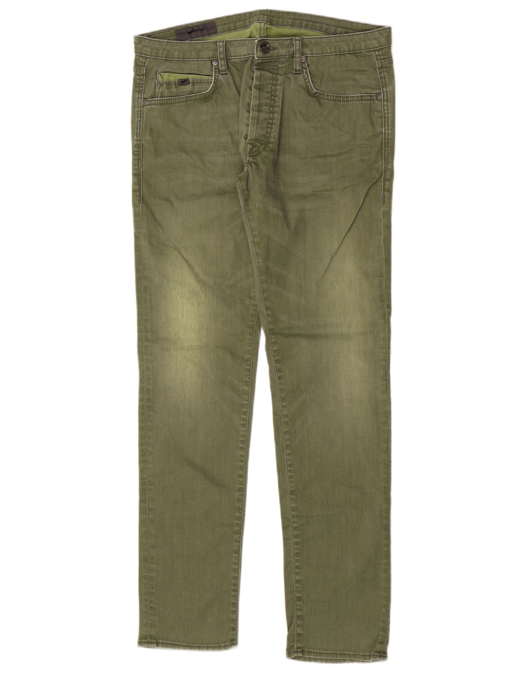 Gas Womens Slim Jeans W36 L32 Caqui