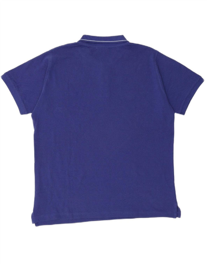 Camisa polo masculina CARRERA 2XL algodão azul