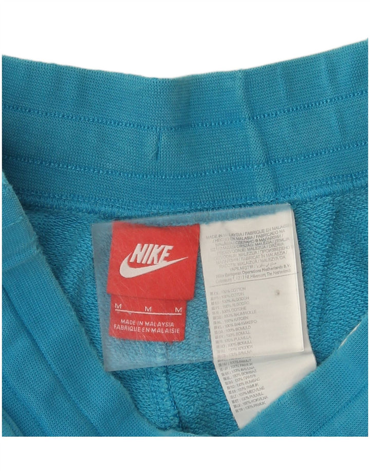 Shorts esportivos gráficos masculinos Nike médio azul algodão