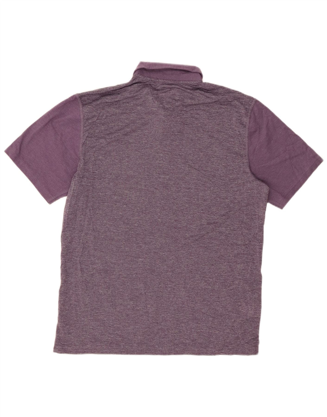 Camisa polo masculina EDDIE BAUER algodão roxo médio