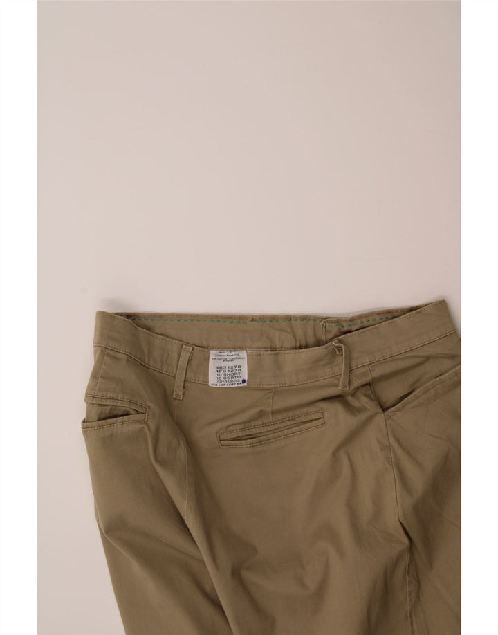 LEE Womens Straight Casual Trousers US 10 Large W30 L29 Beige Cotton Vintage Lee and Second-Hand Lee from Messina Hembry 