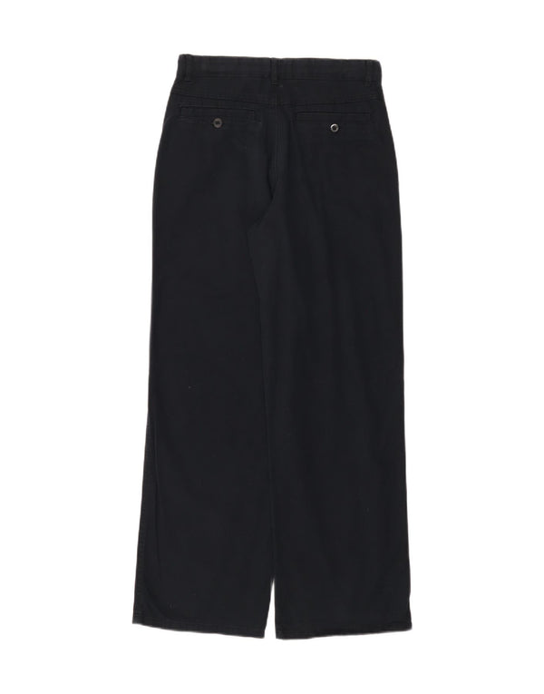Calça casual feminina Marks & Spencer 12-13 anos W27 L28 azul marinho