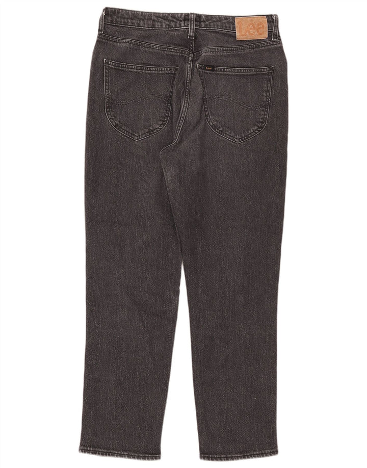 Lee Womens Carol Slim Jeans W30 L26 Algodão Cinza