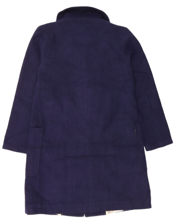 Sobretudo feminino Marks & Spencer UK 10 pequeno azul marinho