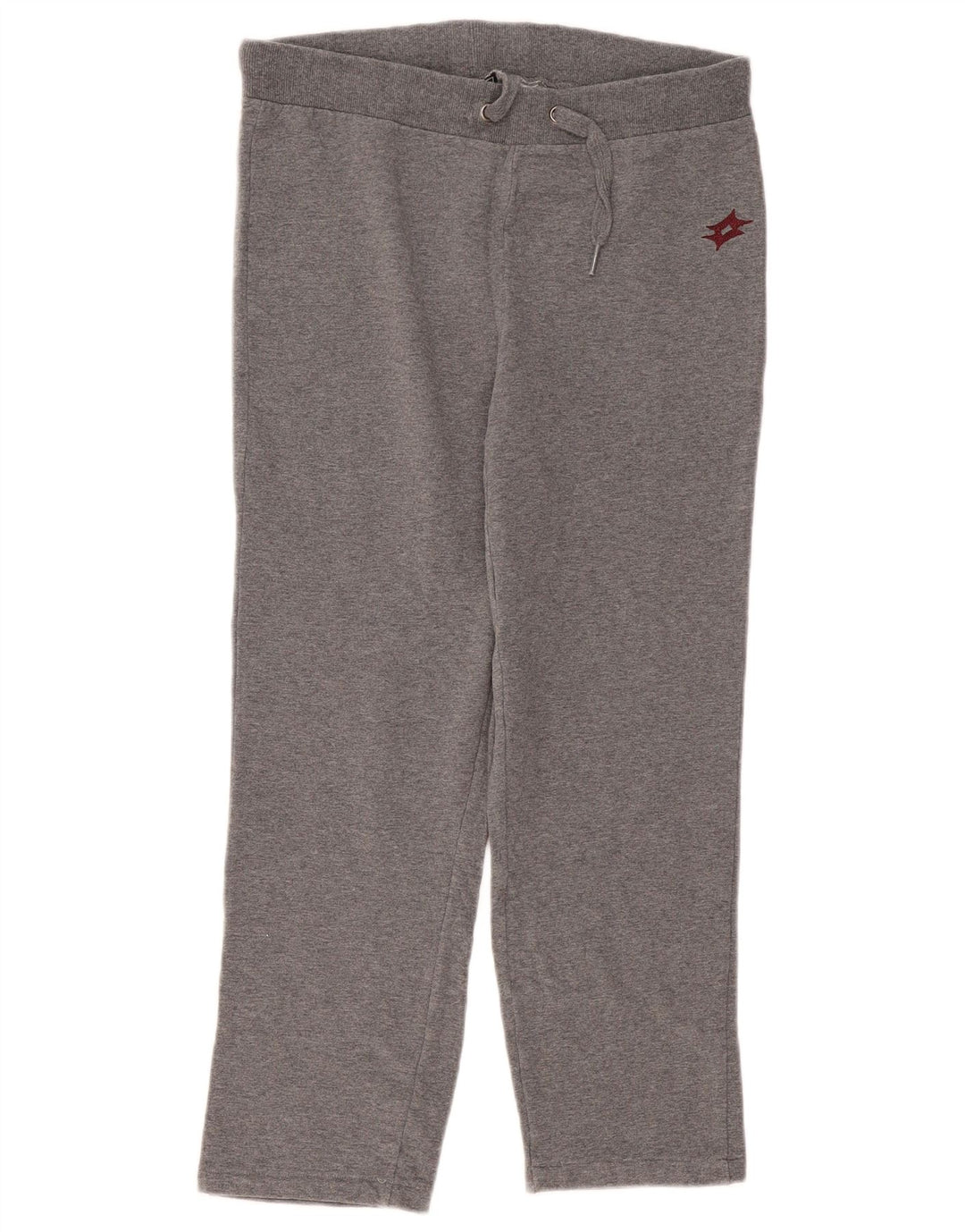 Calça de treino feminina Lotto UK 14 grande cinza