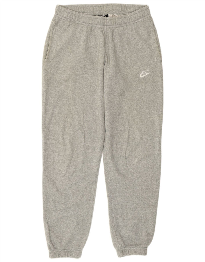 Calça de treino masculina Nike joggers cinza médio algodão
