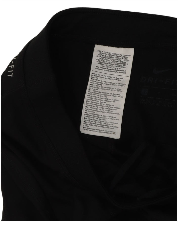 Leggings Nike Dri Fit Feminino UK 8 Pequeno Poliéster Preto