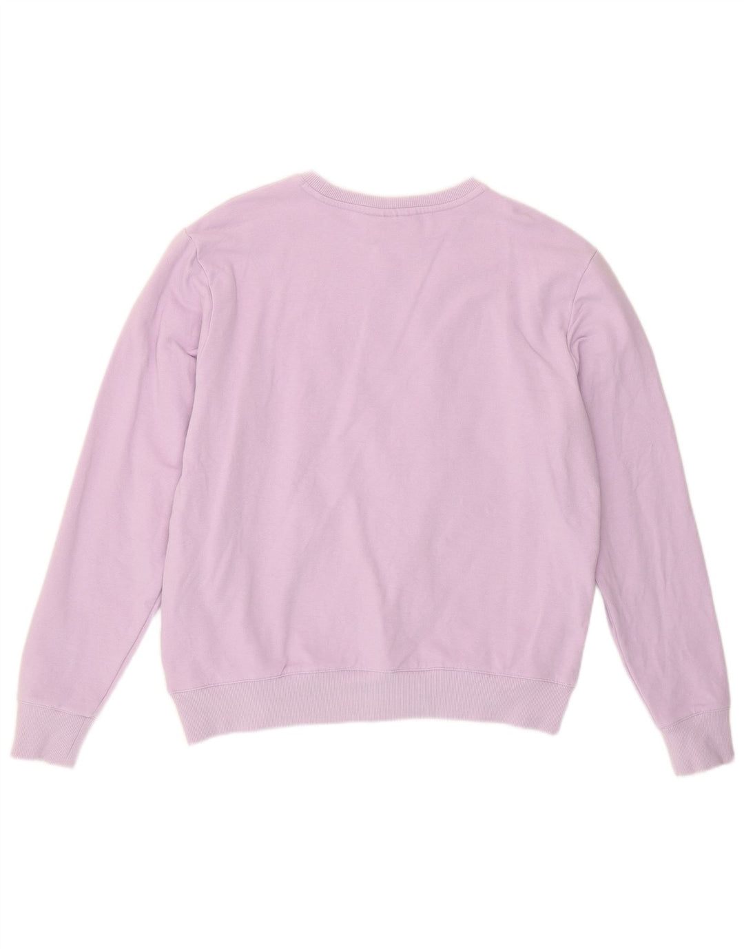 Fila moletom feminino jumper UK 14 médio algodão roxo
