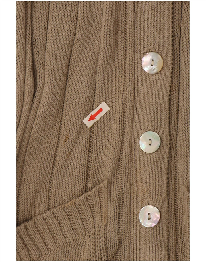 Suéter feminino Whistler Longline Cardigan Reino Unido 14 cinza médio