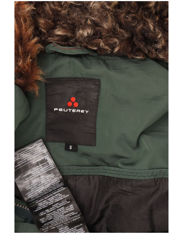 Jaqueta acolchoada masculina PEUTEREY UK 36 poliamida verde pequena