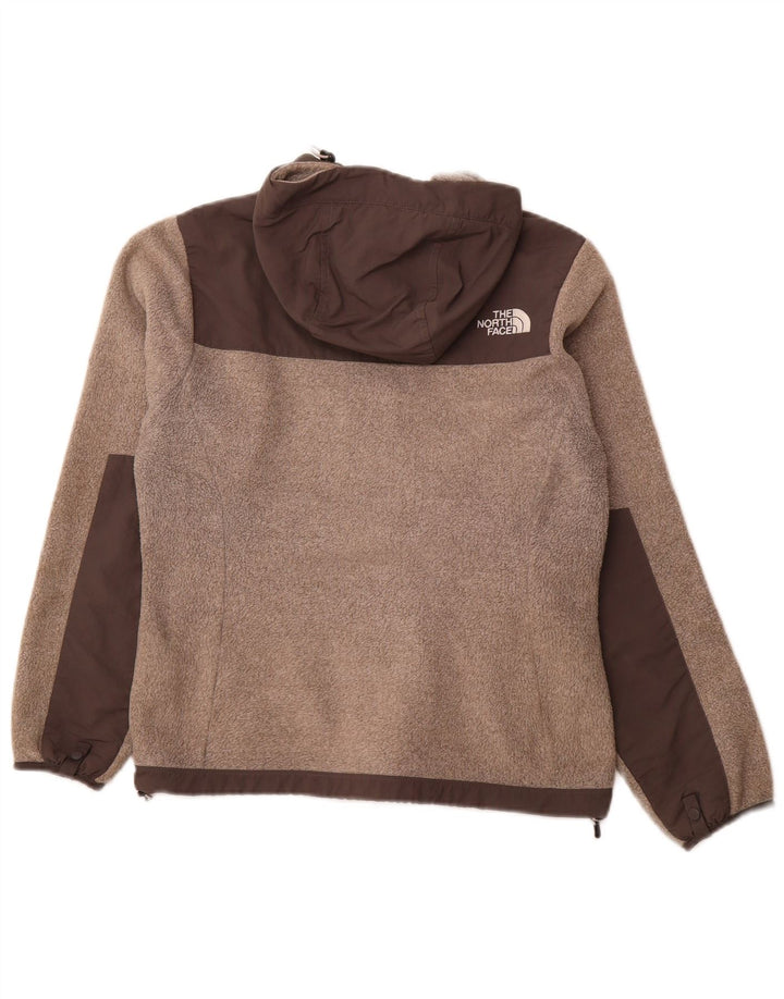 Jaqueta de lã oversized feminina THE NORTH FACE UK 6 XS cinza colorblock