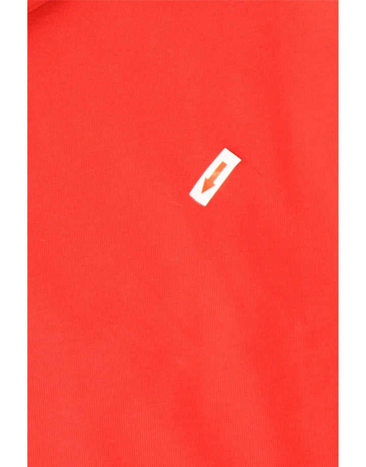 Moletom com capuz masculino Levi's médio algodão vermelho