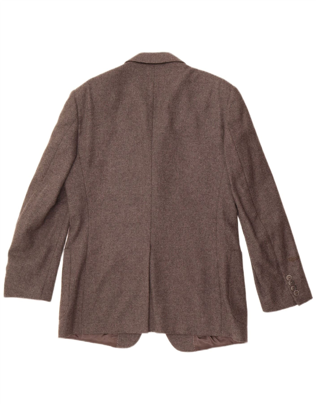 Jaqueta blazer masculina de 3 botões Peter & Sons IT 50 grande lã cinza