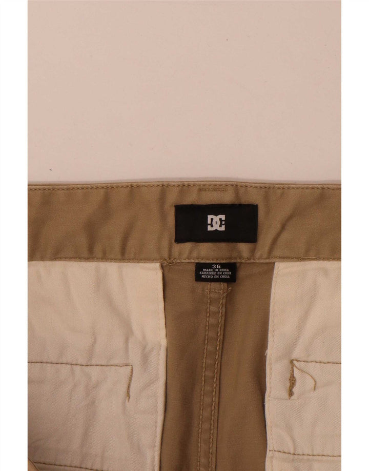 Shorts Chino Masculino DC W36 Grande Algodão Bege