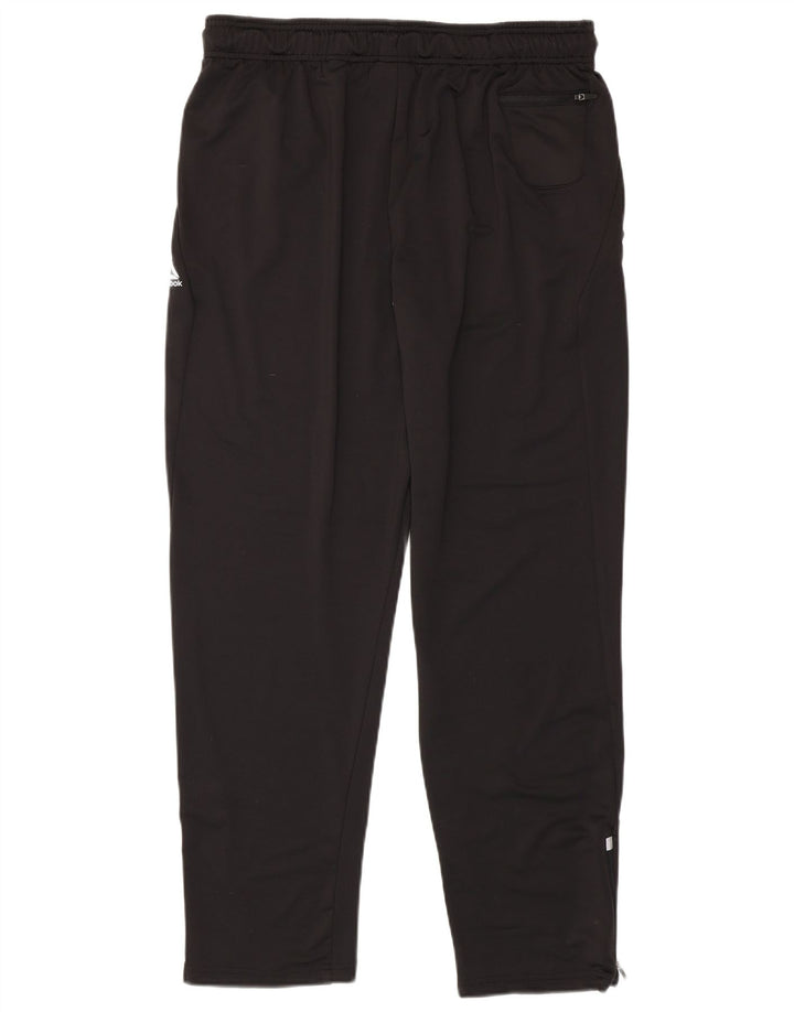 Calça de treino masculina Reebok grande poliéster preto
