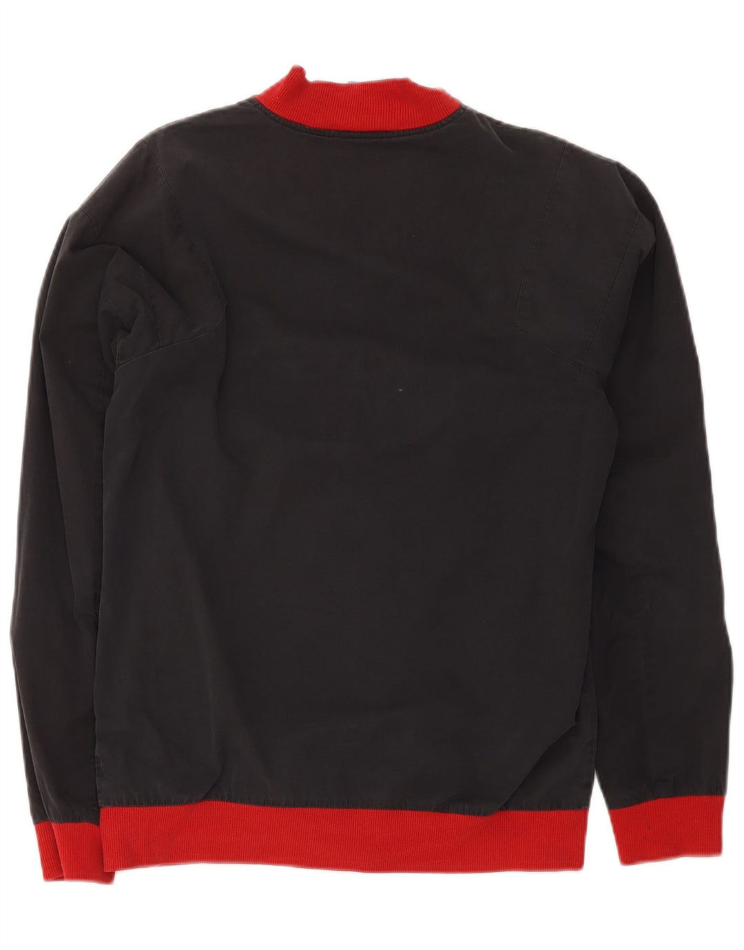 Adidas Mens Treino Top Jaqueta Pequena Cinza Colorblock Poliéster