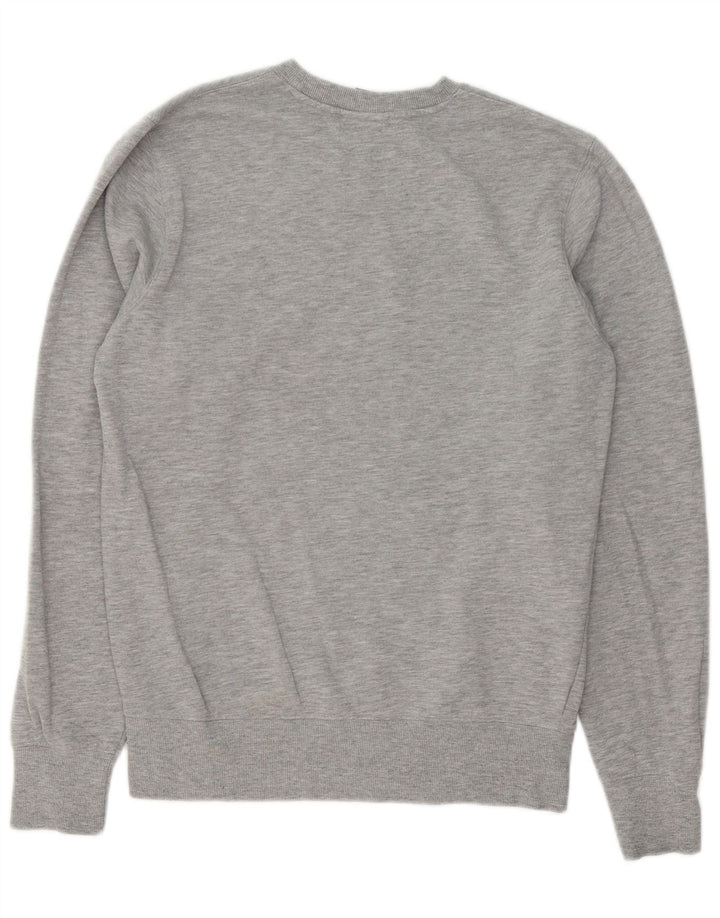 Moletom New Balance Masculino Jumper Pequeno Algodão Cinza