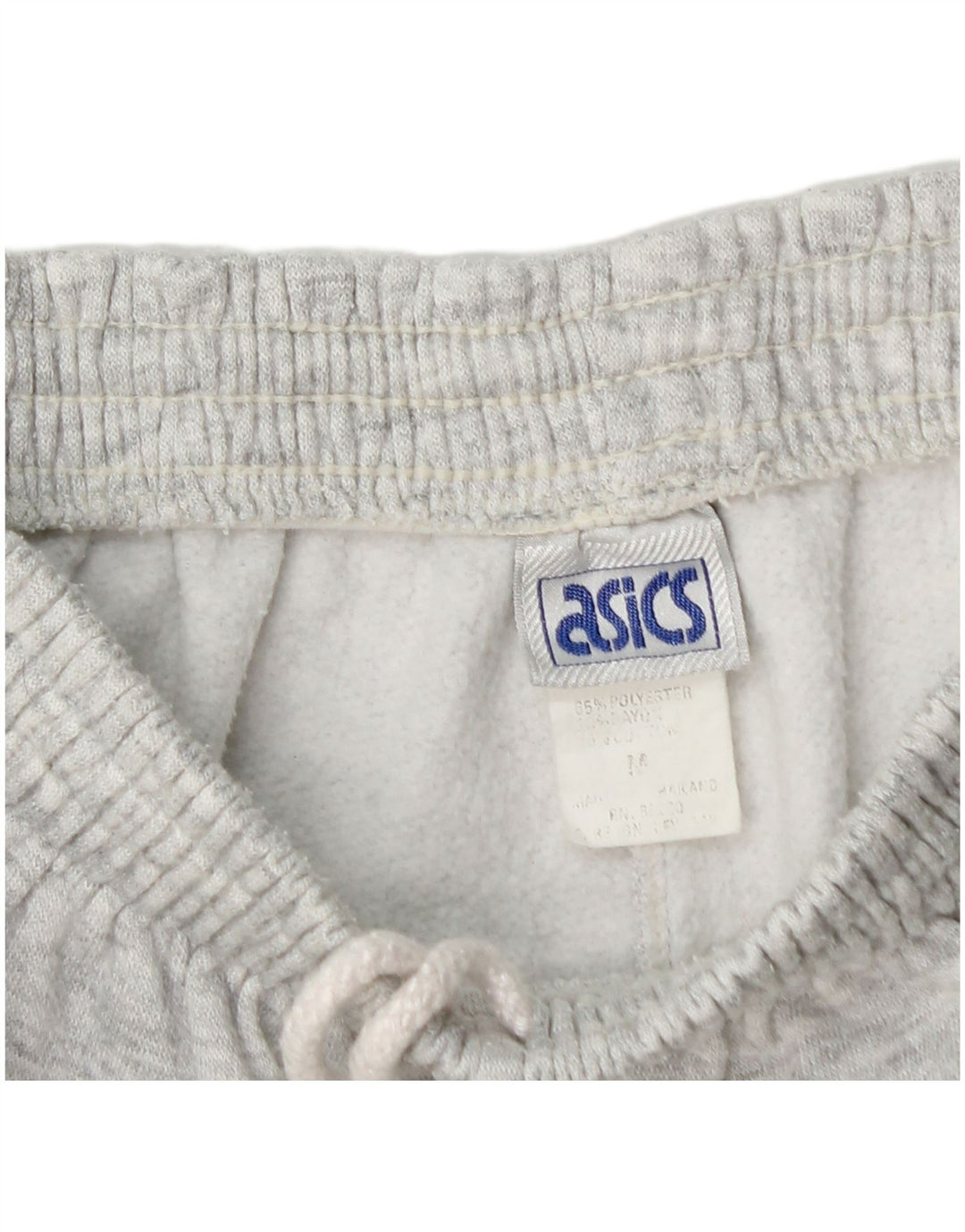 Asics Mens Graphic Sport Shorts Pequeno Poliéster Cinza