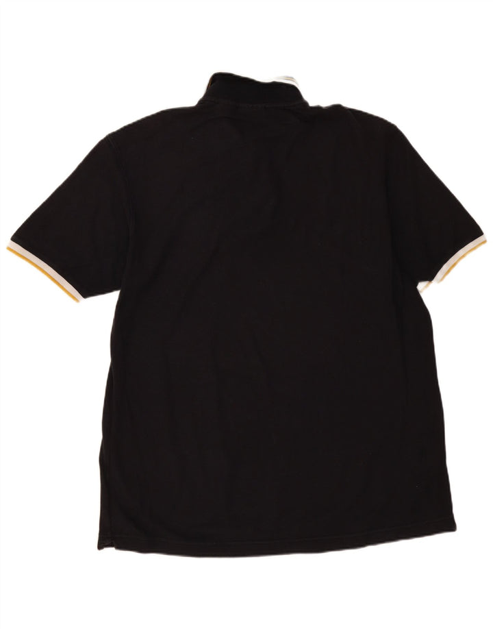 Camisa Polo Masculina Fila XL Algodão Preto