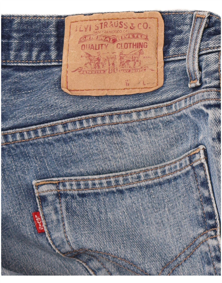 Calça jeans reta masculina Levi's W30 L30 azul