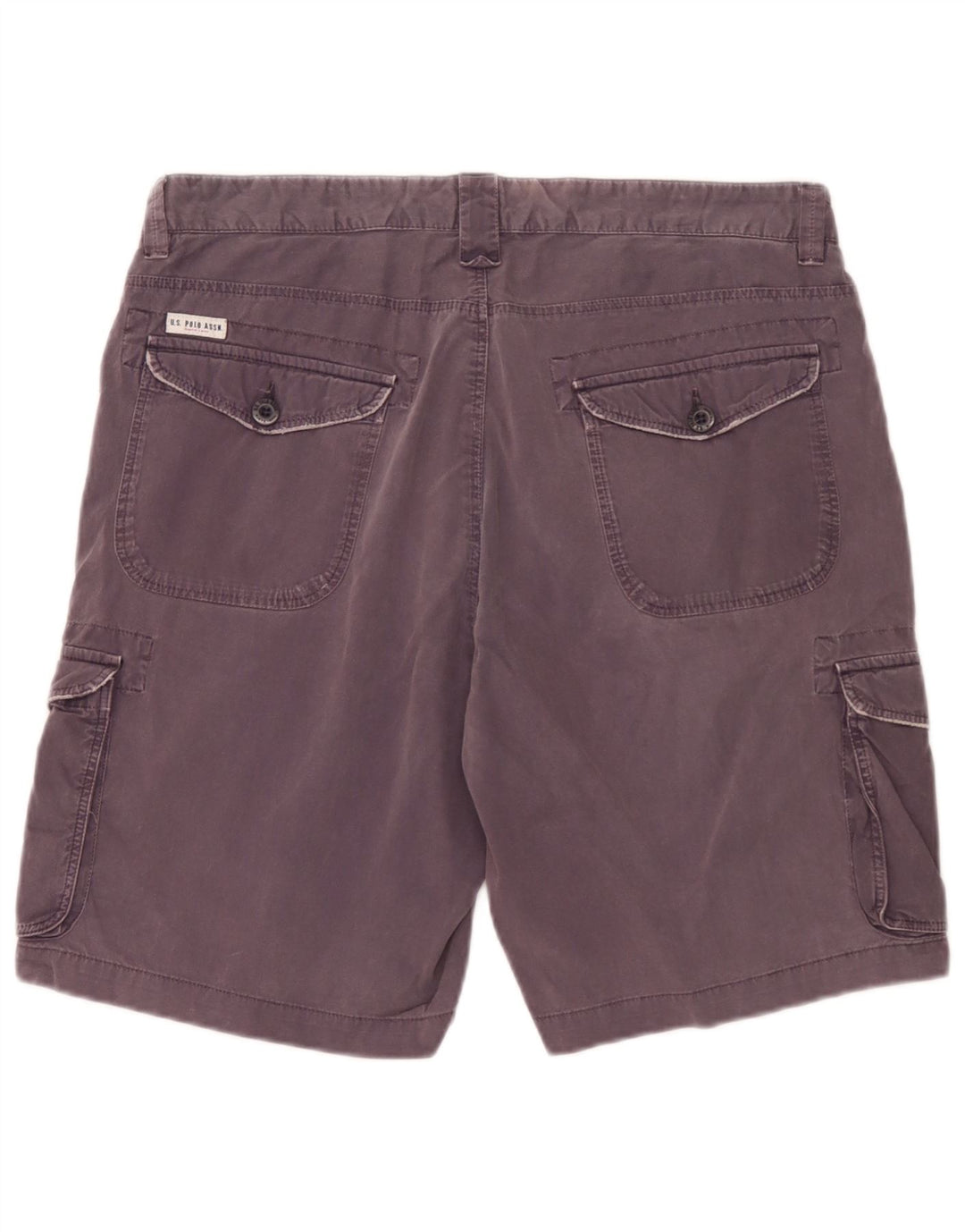 US Polo Assn. Shorts Cargo Masculino W36 Grande Algodão Preto