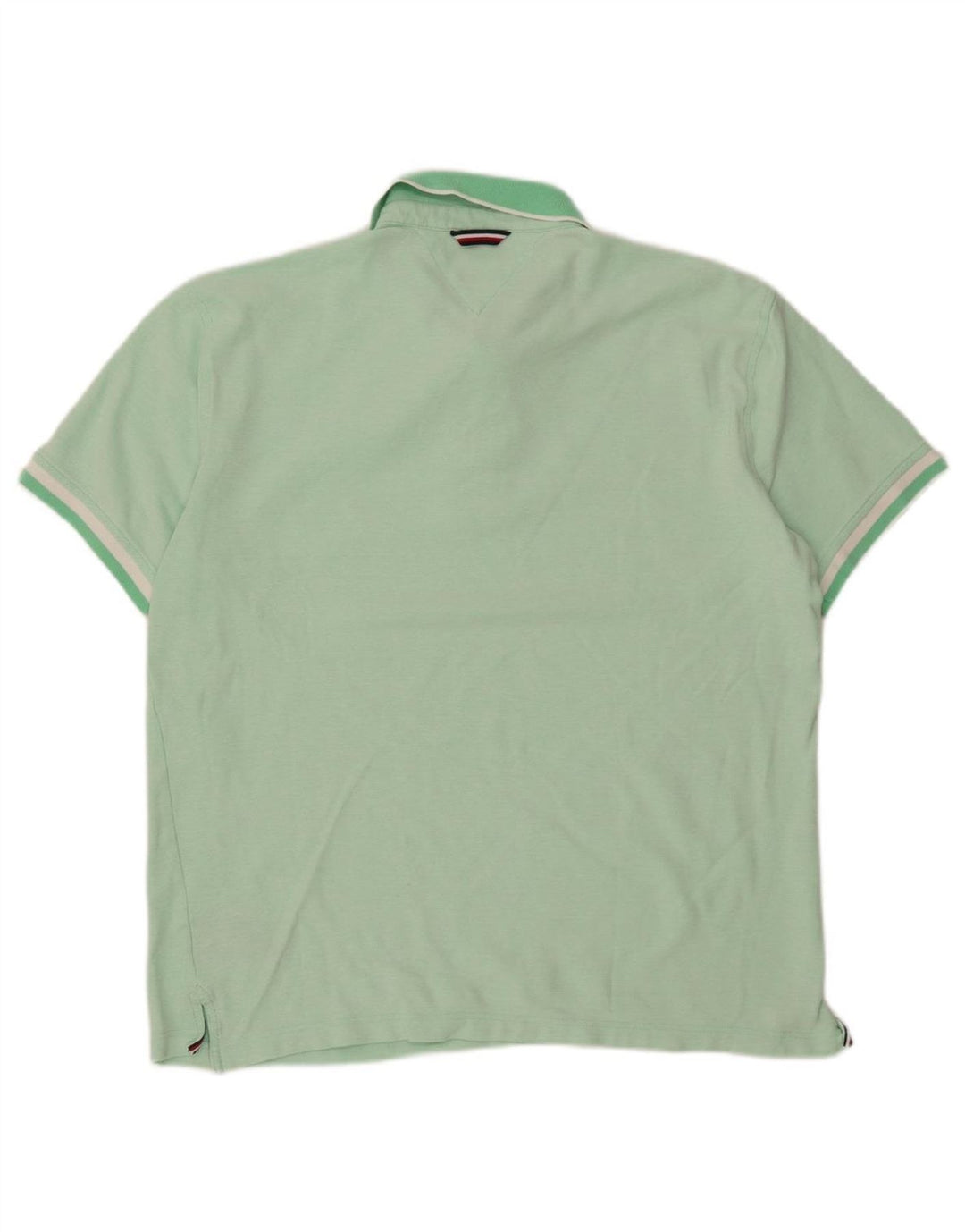 Camisa polo masculina TOMMY HILFIGER regular fit 2XL algodão verde
